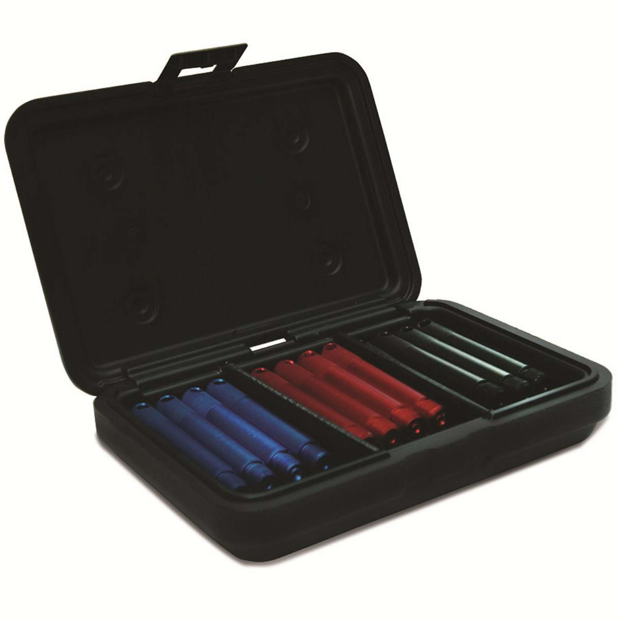 Access Tools Wheel Bullets — 24 Pack, Anodized Aluminum, Knurled Handle, Model# AETWB24